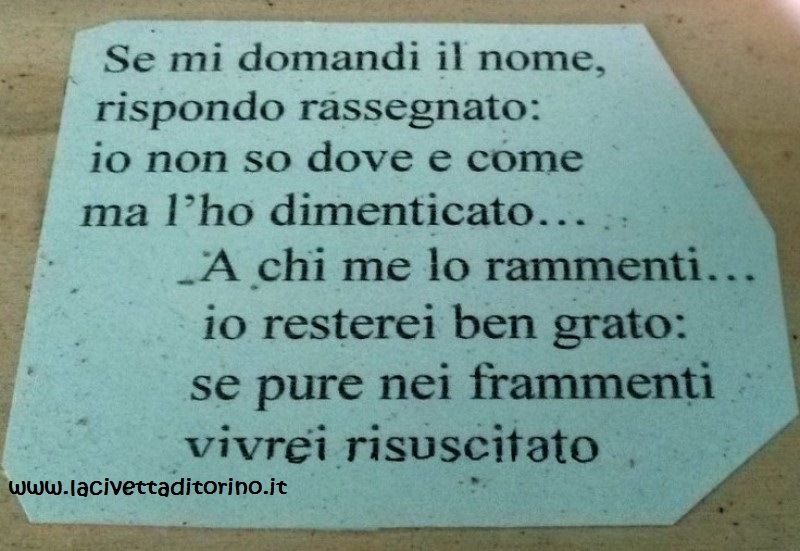 Poetica didascalia per un macchinario dimenticato