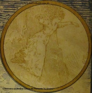 Il salto di Alda dalla torre. Illustrazione di Edoardo Calandra, 1884.