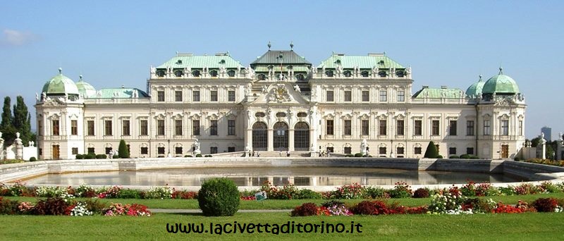 Il Belvedere Superiore di Vienna, uno dei beni ereditati da Vittoria