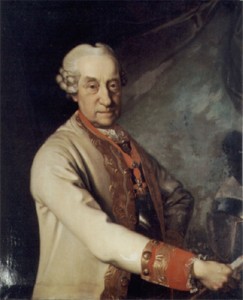 Il marito di Vittoria ritratto intorno al 1768 da Johann Valentin Tischbein